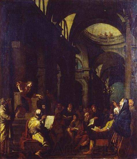 Giuseppe Maria Crespi The Finding of Jesus in the Temple Germany oil painting art